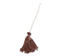 OPPWONG Balai de Sorcière Lumineux 5,5 Pi, 30 Lumières LED Blanc Chaud | Fer, Guirlande Lumineuse de 3 Mètres, Fonctionne avec 2 Piles AA, Intérieur ou Extérieur Couvert, Décoration de Ferme,