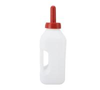OPPWONG Biberons et Tétines pour Veaux, Biberon pour Veau de 2 L, Biberon pour Vache, Mangeoire pour Veaux avec Poignée, Tétine en Silicone, Fournitures d'alimentation pour Infirmière