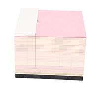 OPPWONG Bloc-notes D'art 3D, Sculpture sur Papier avec Calendrier 2026 Fonctionnel pour la Décoration de Bureau, 8,5x8,5x6,8 Cm (PINK)