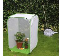 OPPWONG Cage d'élevage Ventilée Portable, Cage en Filet de Polyester Durable, Pliable avec Fermeture éclair pour Un Dégagement Facile, Idéale pour Les Passionnés (40 * 40 * 60cm)