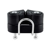 OPPWONG Camage de Came, Ancre de Corde d'assistant Cleat Lisse Operation Camage de Came (Black)