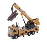 OPPWONG Camion-Grue Dynamique à Friction pour Enfants, Véhicule de Récupération Améliorant la Coordination, Cadeau de Vacances