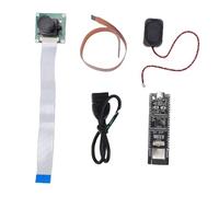 OPPWONG Carte de Développement Bluetooth WiFi sans Fil, 32 Bits 32 Mo ni Flash et PSRAM 1/4" CMOS F2.0 Module Bluetooth avec Caméra 5 MP OV5647 Carte Système Intégrée pour IA