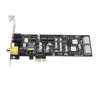OPPWONG Carte Son PCI Express, Carte Interne HiFi, Périphérique à Sortie Coaxiale Optique avec Rapport Signal/Bruit de 100 DB, Idéale pour Une Prise en Charge PC Améliorée