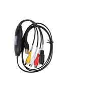 OPPWONG Carte Vidéo CVBS S vers USB, Convertisseur Plug and Play 1080P, Convertisseur de Détection Automatique du Signal pour OS X, NTSC et PAL