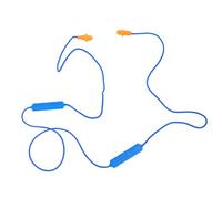 OPPWONG Casque D'écoute Bluetooth Antibruit avec Port Confortable pour Les Travailleurs du Soudage et de la Construction (Fil Bleu)