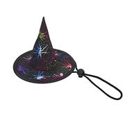 OPPWONG Chapeau DE Chien Halloween, Headgear Fund Headgear Pet Headgear Party Fournitures Headgear Migne Witch pour Moyen Grand Chien Chat Pet Pet Accessoires DE Costum (Numéro 2)