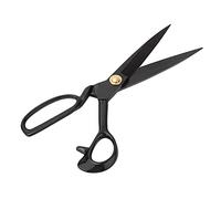OPPWONG Ciseaux de Tailleur Réglables et Conviviaux, Accessoires de Couture de Vêtements en Acier Noir pour une Utilisation à Long Terme (Taille HC-12)