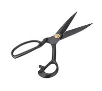 OPPWONG Ciseaux de Tailleur Réglables et Conviviaux, Accessoires de Couture de Vêtements en Acier Noir pour une Utilisation à Long Terme (Taille HC-9)