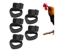 OPPWONG Collier de Coq sans Corbeau, 10 Pièces Collier de Coq Anti-Bruit pour Arrêter Le Chant du Poulet, Laisse Anti-Corbeau, Collier de Coq sans Bruit de Corbeau, Ceinture de Cou