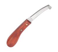 OPPWONG Couteau à Sabot, Lame en Acier Inoxydable, Couteaux de Coupe de Sabot, Outils de Maréchal-ferrant avec Poignée Confortable pour Chevaux, Bovins, Animaux de Bétail, 8,9 X 1,6 X