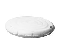OPPWONG Couverture de Spa Gonflable, Couvercle de Spa Rond de 5,4 Pieds avec Poignée, Couverture Imperméable à la Pluie, au Vent, à économie d'énergie, Idéale pour Les Spas Gonflables Extérieurs