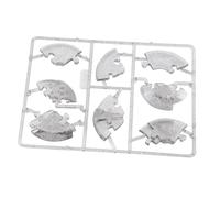 OPPWONG Crystal Puzzle Saturne, Crystal Puzzle 3D Toy Maquillage Saturshaped Toy 3D Blocs de Cristal Translucides Blocs de de Bricolage pour Collègues, Familles d'amis (Gray)