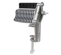 OPPWONG Décapant de Dentelle en Cuir de Table avec Coupe-Alimentation Manuel pour Bandes Tressées - 1 à 24 Bandes, 1 à 3 Pouces de Large