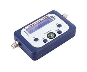 OPPWONG Détecteur de Signal Satellite Portable Numérique avec écran D'affichage LCD pour Une Mesure Précise de la Force du Signal pour Le Camping en Camping-Car 100% Tout Neuf