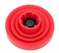 OPPWONG Diffuseur de Sèche-Cheveux Portable Universel Pliable, Diffuseur de Soufflage Pliable pour Cheveux Bouclés Naturels, Prévention des Dommages Causés par la Chaleur pour les Types de (rouge)