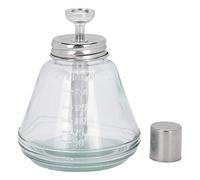 OPPWONG Distributeur à Pompe à Liquide de Type Presse, Bouteille Rechargeable avec Valve Fermée et Noyau en Aluminium, Idéal pour Dissolvant de Vernis à Ongles et Autres Liquides, 180 Ml