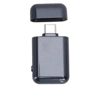 OPPWONG Enregistreur Vocal USB de Type C, Batterie Intégrée de 120 MAh avec 9 Heures de Temps D'enregistrement, Plug and Play pour Les Conférences, Les Réunions, Les Entretiens (16G)