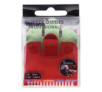 OPPWONG Ensemble de Peignes de Coupe Professionnels, Peignes de Limite Colorés de 1,5 Mm et 3 Mm pour Rasoir électrique, Outil de Coiffure en Matériau PP, 2 Pièces