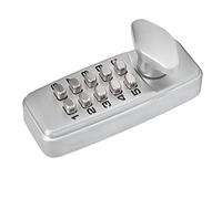 OPPWONG Ensemble de Serrure Codée Mécanique sans clé Intelligente en Alliage de Zinc pour Bureau à Domicile Ensemble de Serrure de Porte Ignifuge étanche pour Portails, Parkings