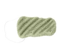 OPPWONG Éponges Naturelles pour le Visage et le Corps, Sèches pour Produits de Soins du Visage, Flutter en Forme de Cœur, Applicables aux Peaux Sensibles/peau de bébé (Vert long ondulé (sec))