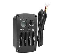 OPPWONG EQ Equalizer Pickup pour Guitare Acoustique avec Boutons de Contrôle des Basses, des Médiums et des Aigus