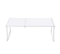 OPPWONG Étagère Extensible pour Garde-Robe, Solution de Rangement Ultime pour Placard, Acier au Carbone Multifonctionnel, 1 Ensemble (Longueur 67-88 cm / 26,4-34,6 Pouces)