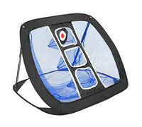 OPPWONG Filet de Pratique de Portable, Design Pop-up instantané, Pliable en Quelques Secondes pour Une Utilisation en Intérieur et en Extérieur avec Filet de Frappe (Noir et Bleu)