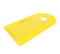 OPPWONG Gabarit de de Cercle de Routeur Réglable, Outil de Découpe de Haut-parleur pour le Travail du Bois, Gabarit d'échelle calibré avec Trous de Pivot, Idéal pour les Têtes de Fraise de 1/4 Pouces