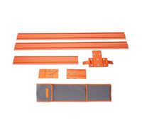 OPPWONG Gabarit de Routeur Gabarit de Routeur Guide de Outil de Coupe de Planche à 90 Degrés en Alliage D'aluminium avec Règle de Clôture Réglable pour les Projets de Menuiserie