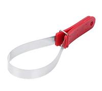 OPPWONG Grattoir à Sueur pour Cheval, Lame de Perte Unique, Brosse pour Cheval, Brosse pour Chien, Outil de Grattoir en Acier Inoxydable avec Poignée Antidérapante, Accessoire de
