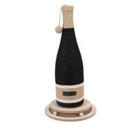OPPWONG Griffoir pour Chats, Griffoir Interactif pour Chat, à Boule Suspendu avec Plateau Tournant et Conception à Ventouse, Idéal pour Le Divertissement et Le Meulage des Griffes