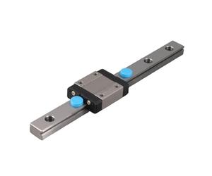 OPPWONG Guide de Rail Linéaire Miniature à Bloc Coulissant de 12 Mm de Largeur pour Petit équipement, Conception de Contact Solide à 4 Points, avec Retenue à Bille, pour un Mouvement Linéaire de