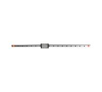 OPPWONG Guide de Rail Linéaire Miniature MGN12H, Largeur de 12 Mm, Haute Précision pour Mouvement Linéaire de Précision, Acier à Roulement, Longueur de 450 Mm pour équipement Automatique, équipement