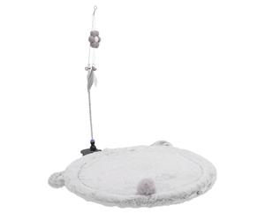 OPPWONG Hamac de Bureau pour Chat, Lit en Peluche pour Chat, Lit de Repos Confortable au Design Compact, Idéal pour Une Utilisation sur Le Bureau et Le Confort des Chatons Tout au Long de l'année