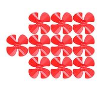OPPWONG Hélice de Bateau à 4 Pales en Plastique de 40mm, Haute qualité, Offrant Une Grande Poussée pour Le Bricolage, Accessoire de Voiture Jouet en Différentes Couleurs (Rouge)