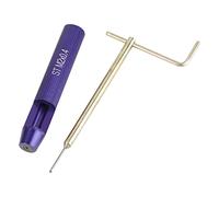 OPPWONG Inserts Filetés en Acier Inoxydable, Inserts de Fil de Bobine Hélicoïdale M2 X 2D, de Réparation de Filetage de Vis avec Outil d'installation et Robinet 50 Pièces