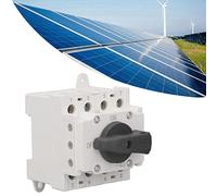 OPPWONG Interrupteur de Déconnexion Solaire, 1000V 32A Boîtier de PC Flexible Panneau Solaire Disconnexion Interrupteur de Circuit Photovoltaïque pour Les Systèmes de Distribution