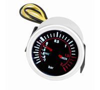 OPPWONG Jauge Turbo Boost Numérique Universelle 2" pour Voiture 12 V LED, Jauge d'affichage Super Lumineuse avec Haute Précision, de Lentille de Teinte Fumée pour Compteur Universel de Voiture