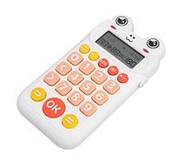 OPPWONG Jouet Arithmétique Oral pour Enfants, Calculatrice Mathématique à écran LCD, Jouet à Invites Vocales Claires avec 20 Touches en Silicone, Idéal pour l'apprentissage des Jeux d'addition, de