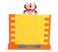 OPPWONG Jouet éducatif de Démolition de Mur, Jeu Interactif Parent-Enfant, Matériau ABS Non Toxique, Divertissement Familial Passionnant, Jaune 9,1 X 7,5 X 2,4 Pouces