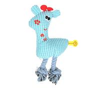 OPPWONG Jouets pour Chiens pour Mâcheurs Agressifs, Jouets à Mordre pour Chiens en Forme de Cerf, Jouets en Peluche pour Chiens, Jouets pour Chiens sans Farce, Jouet à Mâcher pour Chiots