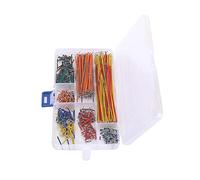 OPPWONG Kit de Fils de Raccordement Colorés, 560 Pièces, Lignes de Planche à Pain à Insertion Facile pour L'électronique, Bricolage et Circuit de Test