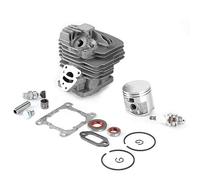 OPPWONG Kit de Joint de Piston Cylindre, Pièces de Rechange Haute Performance, pour Tronçonneuse MS261, Ensemble Complet, Alliage D'aluminium, 1 unité