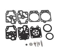 OPPWONG Kit de Joints de Carburateur de Tronçonneuse, Jeu de Joints de Rondelle de Tampon en Papier, Boîte de Rangement avec Accessoires, Idéal pour les Tronçonneuses D11