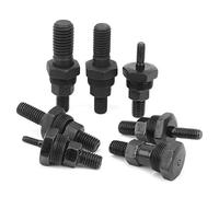 OPPWONG Kit de Pistolet Rivet, Manuel d'Outils d'écrou Rivet Outils en Acier à Grande Vitesse 14pcs Tête de Pistolet à écrou M3 / M4 / M5 / M6 / M8 / M10 / M12