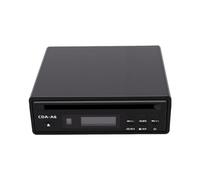 OPPWONG Lecteur CD avec USB Ripping, Bluetooth 5.3 et écran LED (BLACK) | Boîtier ABS, Utilisation Audio de Voiture, écouteurs Filaires et Haut-parleurs TV, Conversion de Fichiers WAV, Sortie AUX