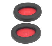 OPPWONG Life Q10 Life 2 Neo Oreillettes de Remplacement Coussinets d'oreille Confortables à Isolation Phonique pour écouteurs (Noir Rouge)