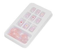 OPPWONG Lot de 24 Faux Ongles à Coller à Couverture Complète pour Experts Professionnels des Ongles, Convient pour les Salons de Manucure Familiaux et les Loisirs Créatifs, Attire les Gens Partout