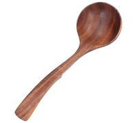 OPPWONG Louche à Soupe, Louche à Cuillère en Bois avec à Soupe pour (Grande cuillère à crochet de virage)